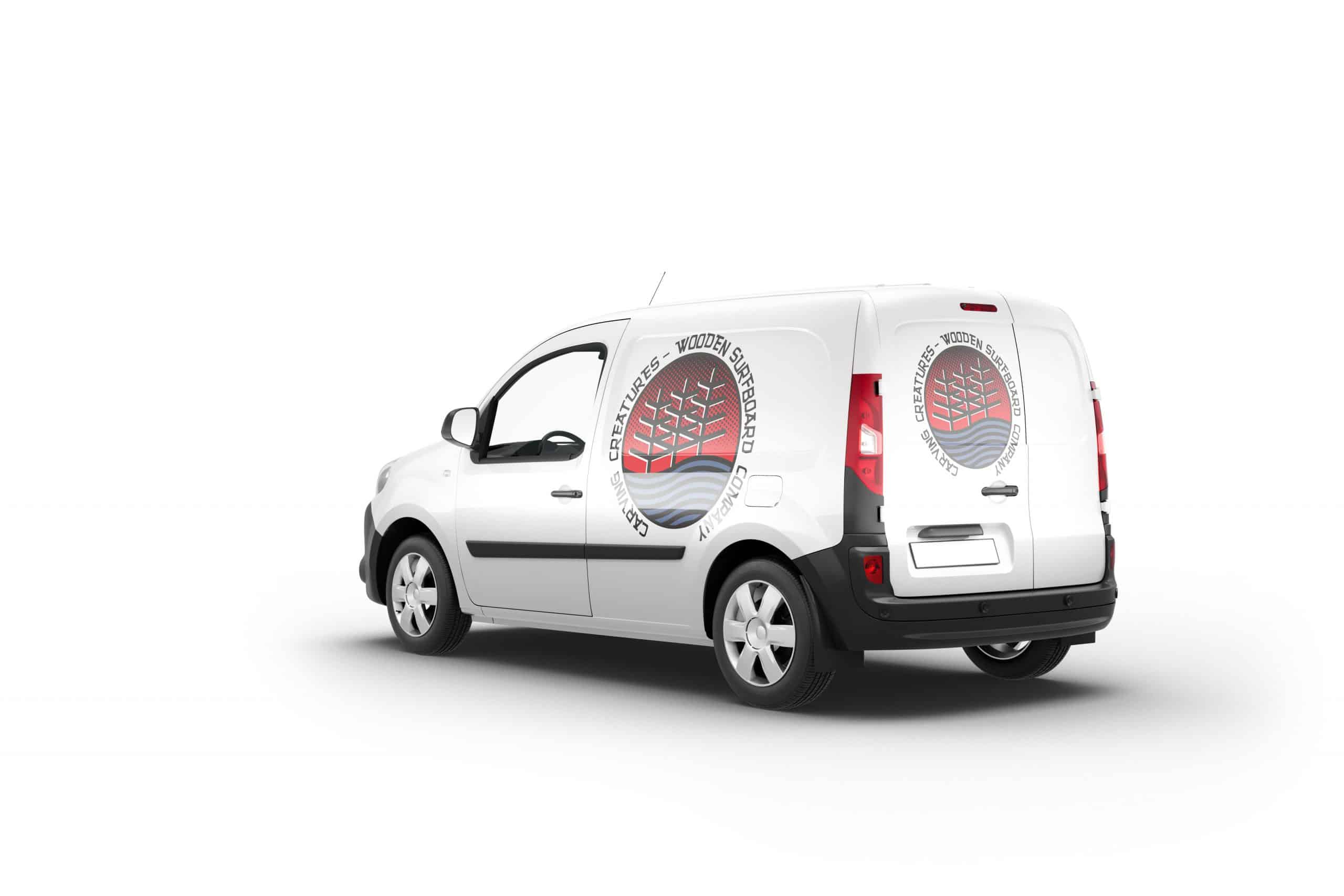 carving creatures renault kangoo van logo