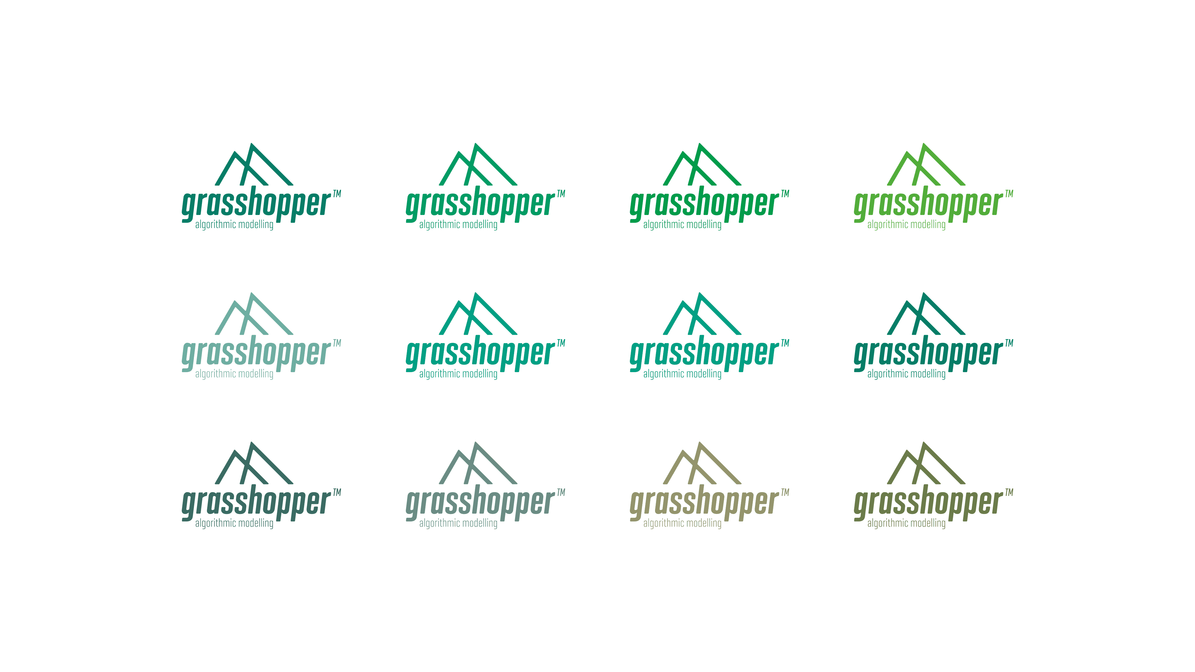 grasshopper algorithmic modelling logo concept