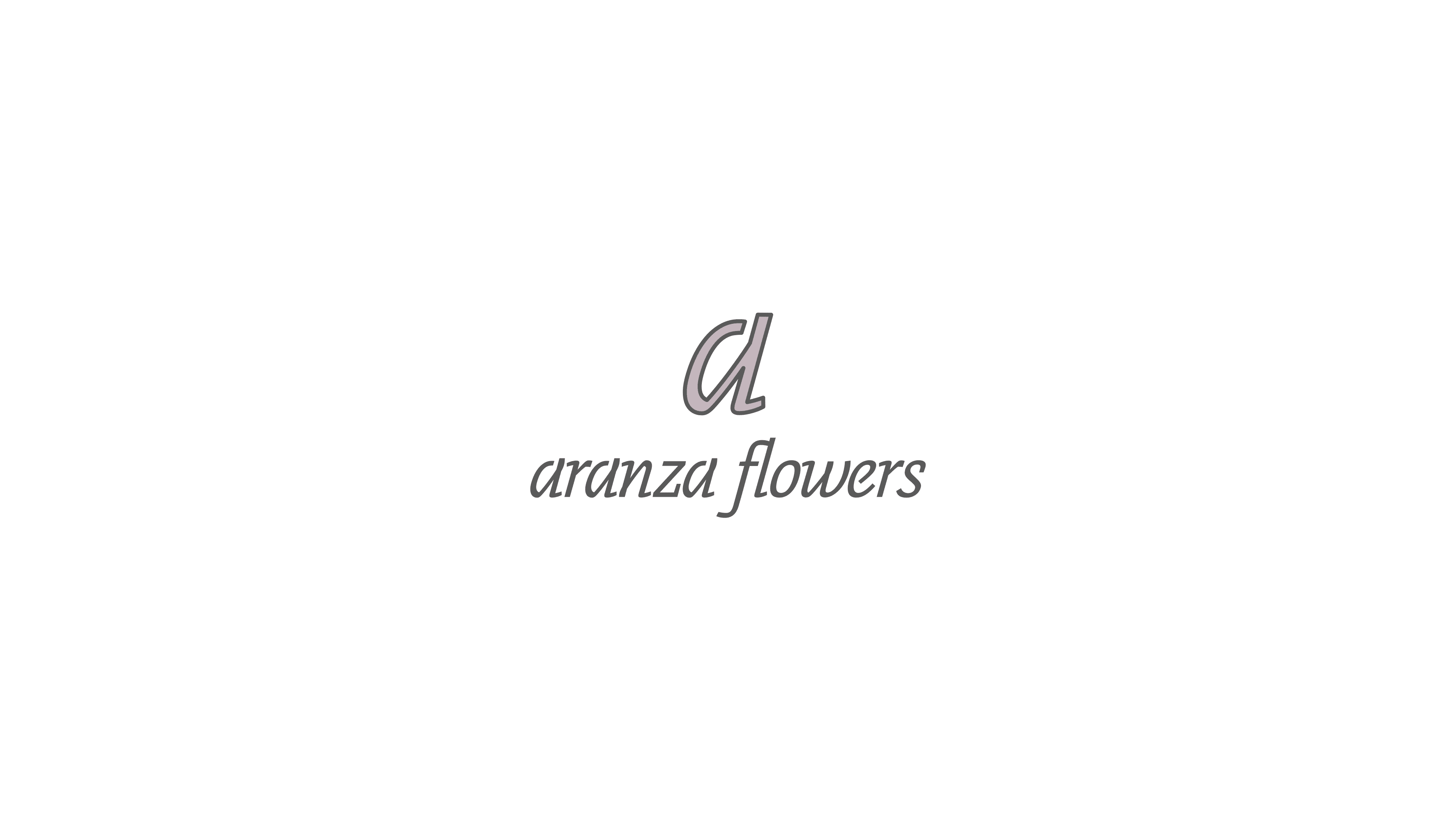 Aranza flowers logo