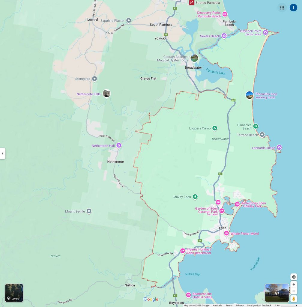 Eden Logo Design - google maps
