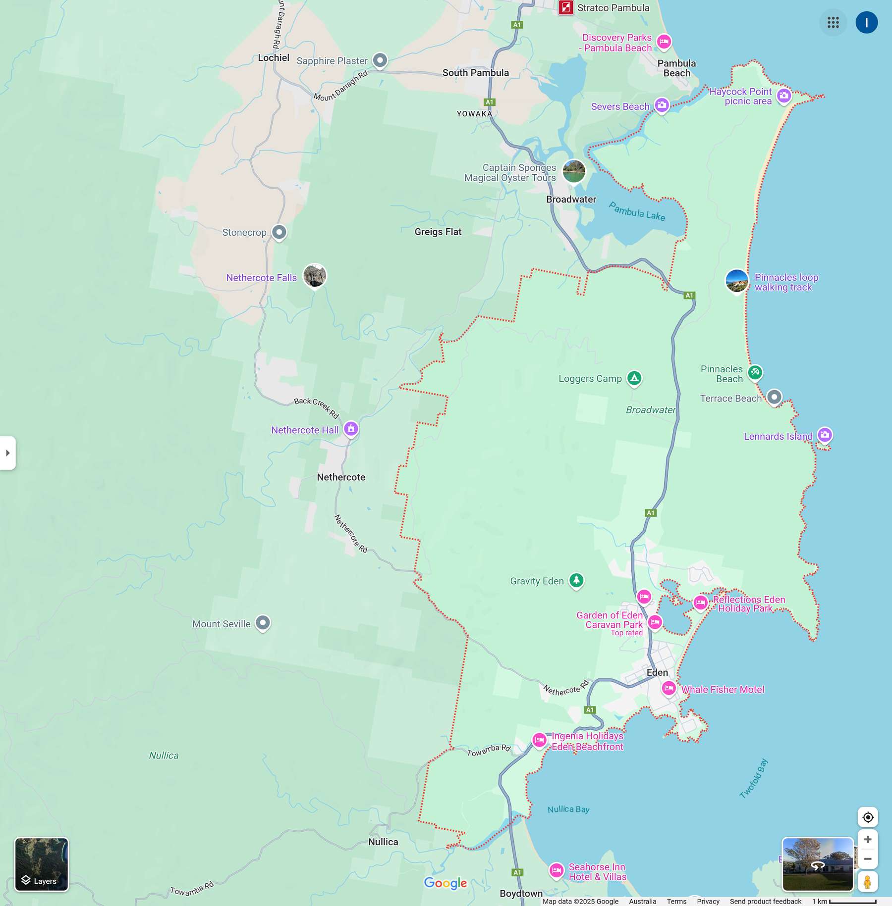 Eden Logo Design - google maps