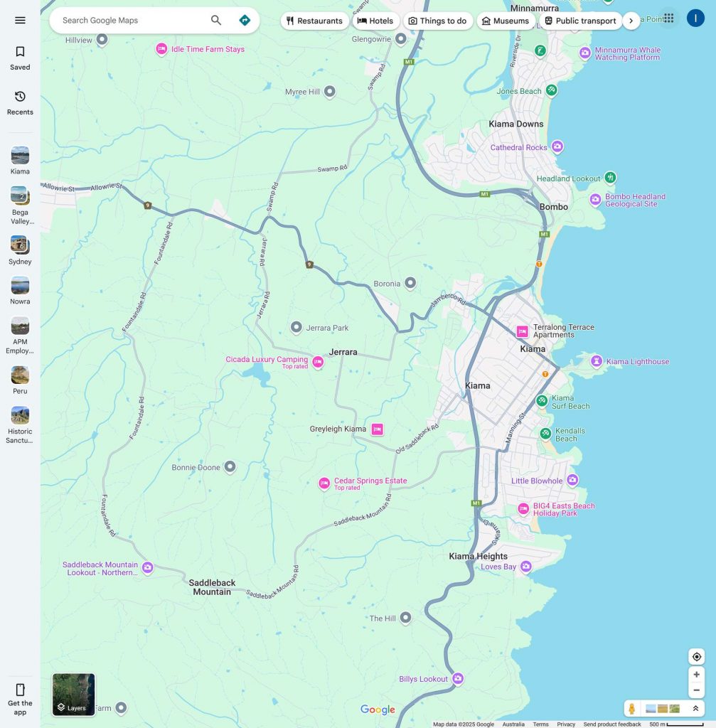 Kiama Logo Design - google maps