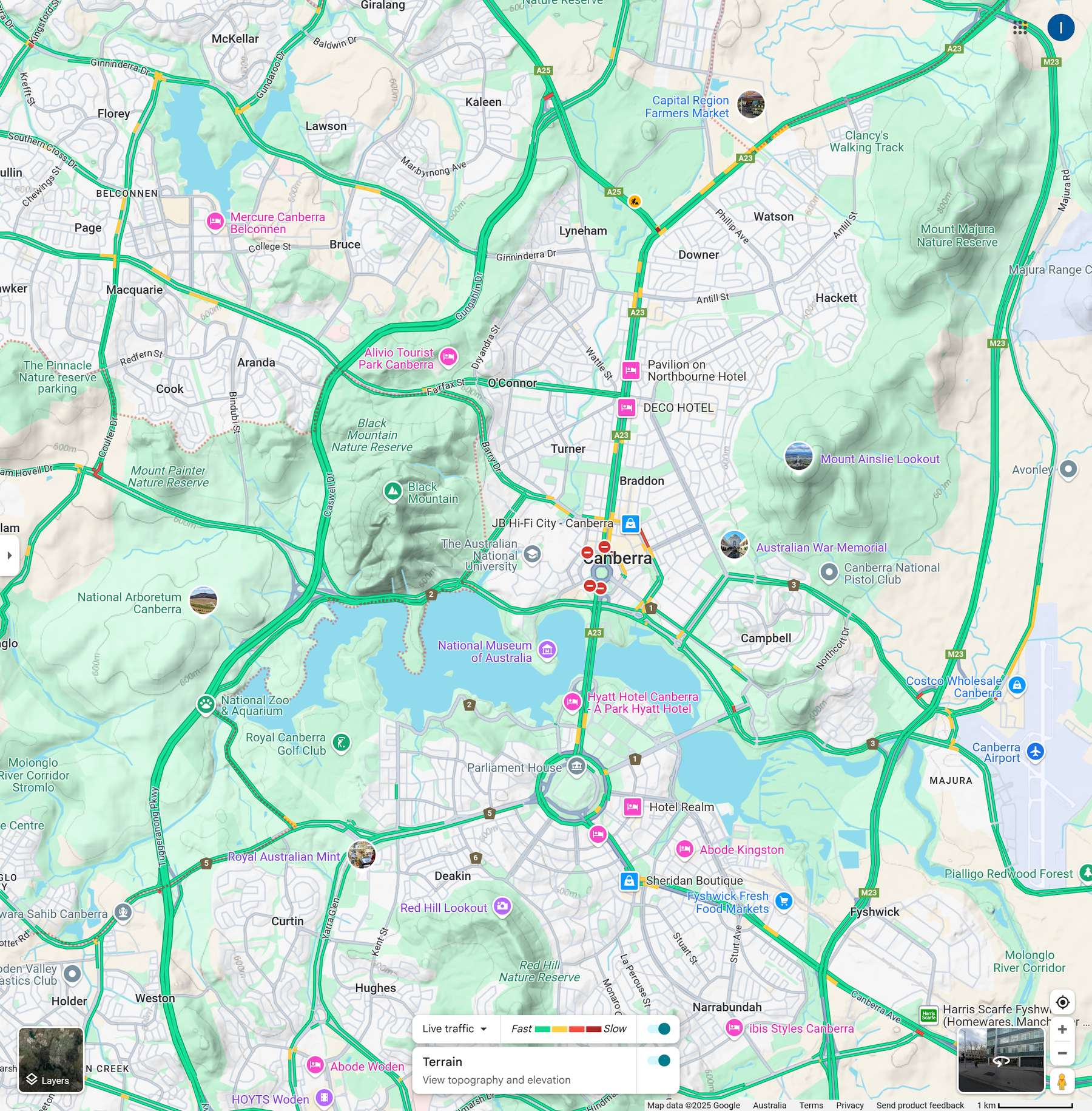 Logo design Canberra ACT - Google Maps