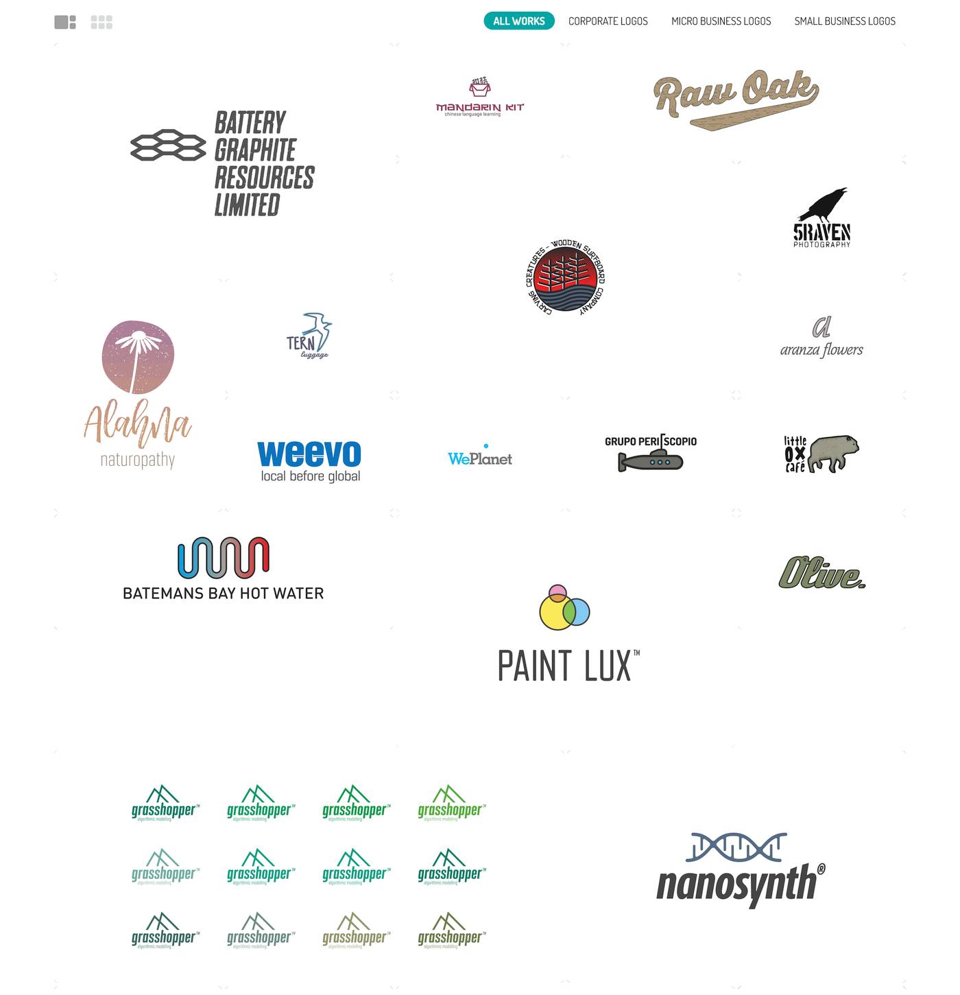 Logo Brain logo design portfolio